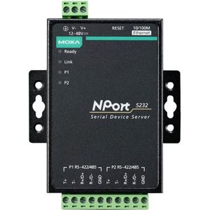 Servidor de Dispositivos Seriales Moxa NPort 5232, 2 Puertos RS-422/485, Ethernet Industrial - Product Image 1