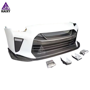 Paraurti Anteriore in Fibra di Carbonio per <span class=keywords><strong>Nissan</strong></span> <span class=keywords><strong>GTR</strong></span> R35 2008-2019 Stile TS Paraurti <span class=keywords><strong>Auto</strong></span> in Fibra di Carbonio - Product Image 2