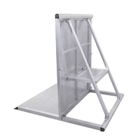 Barrières se pliantes en aluminium mobiles de contrôle des foules avec la porte pour des activités en plein air