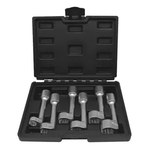 Jeu de clés à fourche ouvertes en forme de L en argent pour injecteurs diesel - Product Image 1
