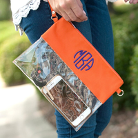 Sac à bandoulière Transparent en vinyle avec Logo personnalisé, pochette à bandoulière transparente à fermeture éclair détachable, sac à main Transparent Portable