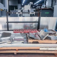 Centro de Doblado Flexible de Precio de Fábrica BOST, Máquina Dobladora de Paneles CNC Automática de 12-16 Ejes, Centro de Doblado para Cajas