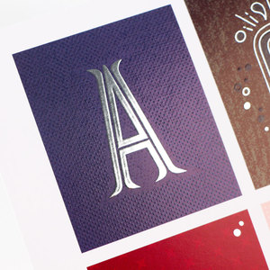 Tùy chỉnh Bảo tàng chất lượng lớn lên bạc lá nghệ thuật in Áp phích in quảng cáo khuyến mãi sự kiện tường trang trí in ấn triển lãm Áp phích - Product Image 6