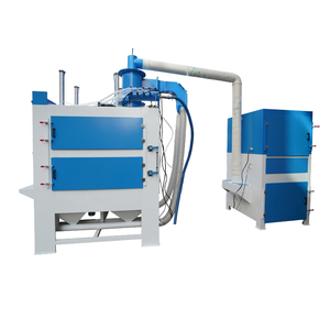 Cabina de Sandblasting Automática de Alta Eficiencia con Mesa Rotatoria, Máquina de Sandblasting por Lotes - Product Image 5