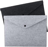 Organisateur de documents en feutre au design pratique, pochette pour ordinateur portable, classeur A4, fournitures de bureau