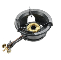 Réchaud à gaz portable en fonte de haute qualité, robuste, pour camping, avec allumage manuel, pour usage commercial et extérieur