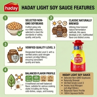 Sauce soja japonaise Haday 160ml, sauce d'assaisonnement bon marché, sauce de cuisson quotidienne économique, sauce à tremper, vente en gros