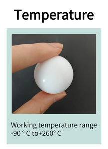 Diafragma bomba acessórios pneumáticos PTFE bola BQG/ARQ/QBY Tee DN50 - Product Image 3