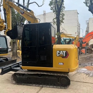 Miniexcavadora CAT306 Usada de 6 Toneladas, Motor Cat Original Japonés, Excavadora Hidráulica de Orugas, Equipo de Construcción CAT305 CAT307 CAT308 - Product Image 4