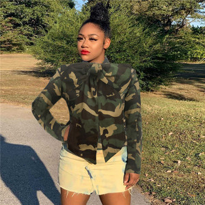 Yüksek kaliteli bayan mont uzun kollu artı boyutu güz kış kadın Denim ceket - Product Image 2