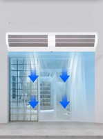 Cortina de Aire de Bajo Ruido de 1.0m/40 Pulgadas, Cortina de Aire Residencial de 220v, Ventilador de Puerta con Cortina de Aire de 110 Voltios
