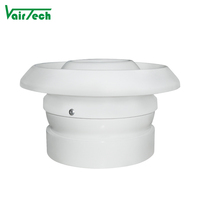 Diffuseur de jet en aluminium Diffuseur de jet rond au plafond Diffuseur d'air à globe oculaire réglable