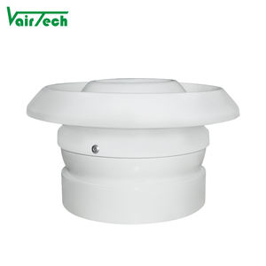 Difusor de chorro de aluminio, difusor de boquilla de chorro redondo para techo, difusores de aire de globo ocular ajustables - Product Image 3