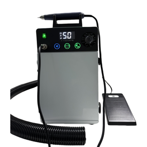 Macchina aspirapolvere dentale SENTERI HP662 2-in-1 con Micro motore 50000rpm classe di rumore 50-60dB II per uso in laboratorio odontoiatrico - Product Image 3