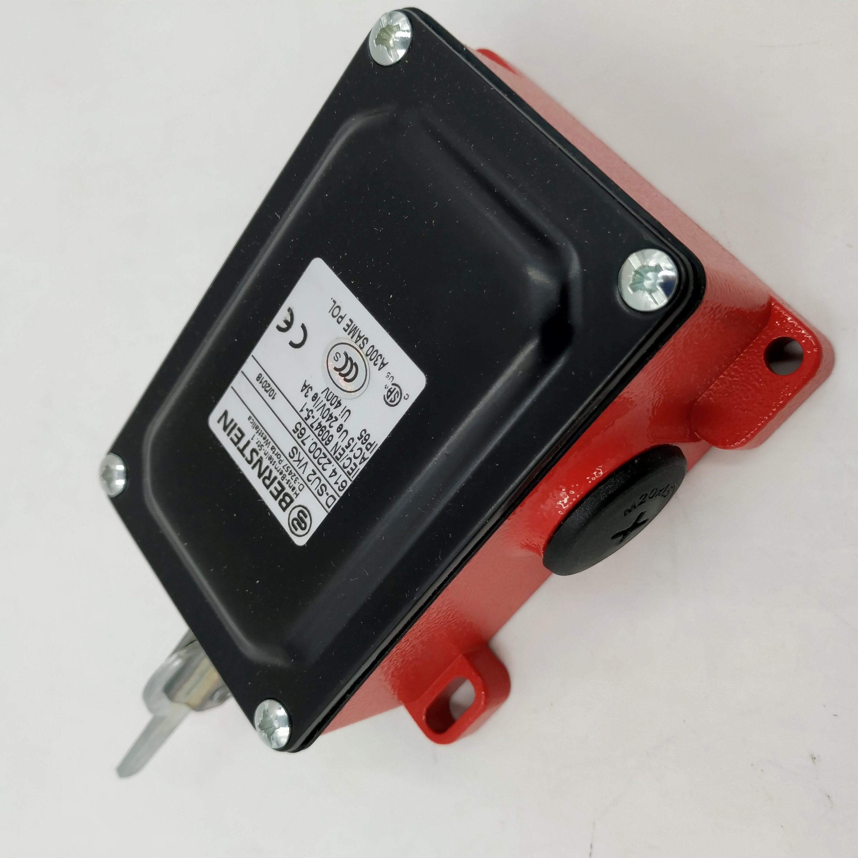 SW Chave de Limite D-SU2 VKS 90GR Bernstein - IP65, 400 V AC, 10A