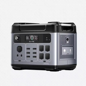 Station solaire portable P2001 PLUS 2000W 2000Wh à onde sinusoïdale pure, batterie LiFePO4, pour usage domestique et extérieur, protection contre les surtensions, lampe de poche - Product Image 1