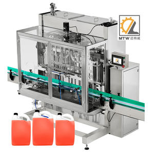 MTW <span class=keywords><strong>100mL</strong></span> 200ml 500ml 1l 5l Detergente Líquido Botella PLC Máquina de llenado basada en bomba controlada - Product Image 1