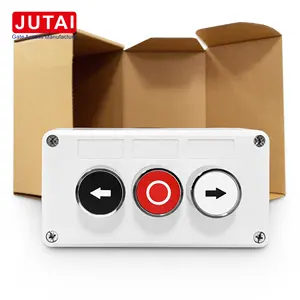 JUTAI Three Buttons Push Button Control Operator for Barrier Gate Access Control System