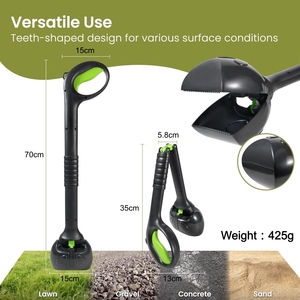 Raccoglitore di Escrementi per Cani Originale di Fabbrica con Manico Lungo Portatile e Durevole dal Design Moderno - Product Image 6