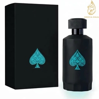 Vente en gros de Cologne Woody du Moyen-Orient, parfum élégant et durable pour hommes, 100 ml
