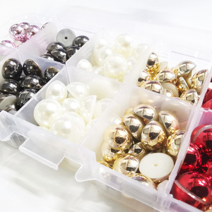 Ensemble de rivets en plastique semi-circulaires multicolores, 10mm, 250 pièces, pour étui de téléphone, Nail Art, accessoires de bijoux à faire soi-même - Product Image 3