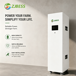 แบตเตอรี่ลิเธียมแนวตั้ง 15Kwh 20Kwh 51.2V พร้อมล้อเลื่อนสำหรับรถขายอาหารเคลื่อนที่และร้านกาแฟกลางแจ้ง - Product Image 1