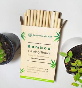 HOT SALE OFF CUSTOMIZED LOGO <b>BAMBOO</b> STRAWS / <b>BAMBOO</b> STRAW SET/ <b>BAMBOO</b> <b>FIBER</b> STRAW CHEAPEST PRICE in VIETNAM - Product Image 6