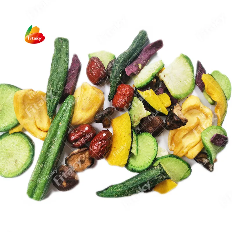 Crispy Dried Mixed Fruits And Vegetables Raw Healthy Food Korean Snack fruit vegetable snacks