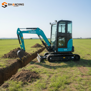 จัดส่งฟรี1ton3ton รถขุดตีนตะขาบในฟาร์มรถขุดตีนตะขาบรถขุดไฮดรอลิกขนาดเล็ก - Product Image 5