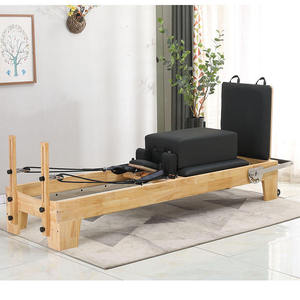 Gran oferta, máquina de reformador de Pilates de madera comercial, equipo profesional de Pilates de madera para estudio de Yoga - Product Image 4
