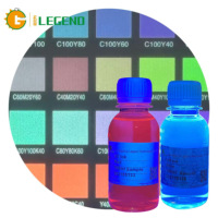 GDLEGEND Inkjet UV Tinta tak terlihat Tinta neon terang tinggi Tinta Fluorescente Impresora