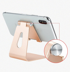 Hợp Kim Nhôm Điện Thoại Di Động Bảng Đứng Hỗ Trợ Mini Điện Thoại Di Động Máy Tính Để Bàn Chủ Cho Iphone Khung Kim Loại - Product Image 5