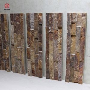 Revestimiento de Pared de Piedra Natural para Exteriores e Interiores, Losetas de Pizarra para Uso en Exteriores de Viviendas, Suministro de Fábrica - Product Image 5