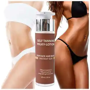 Beauty Products Sunscreen Body and Face Bronze Skin Sunless Indoor Self Tanning Cream Lotion