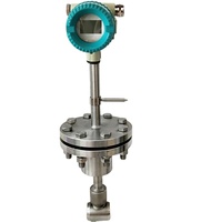 2 Inch 4-20mA Digital Vortex Flow Meter with T&P Compensation for Liquid Air Water Oil & Fluid
