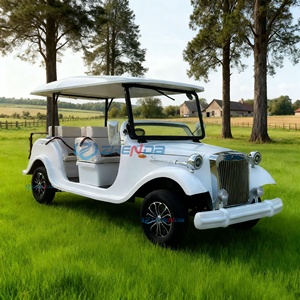 Vehículo Turístico Eléctrico Clásico Zhenda en Oferta - Vehículo Vintage de Lujo para Recorridos Panorámicos con Estructura de Acero y 1 Año de Garantía - Product Image 2