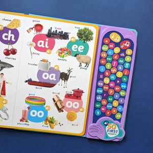 Libri Sonori Interattivi per Ascoltare e Imparare l'Alfabeto, 50 Prime Fonetiche, Libro <span class=keywords><strong>Audio</strong></span> per l'Apprendimento Precoce dei Bambini, Apprendimento Divertente e Intelligente - Product Image 4