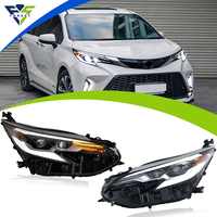 Système de phares LED haut de gamme pour automobile Sienna 2021-2025 DRL – Nouvelle mise à niveau Plug and Play