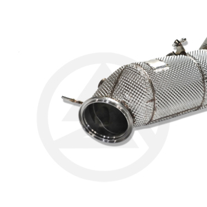 Collecteur d'échappement CSZ pour <span class=keywords><strong>Toyota</strong></span> Supra A90 B48 2.0T Performance Collecteur d'échappement droit avec bouclier thermique Collecteur d'échappement à haut débit avec catalyseur - Product Image 2