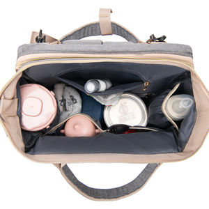 Sac à dos de voyage avec moustiquaire, grande capacité, USB, pour lit de bébé, chaise pliante, maman, sac à couches, isolé, nouveau - Product Image 4