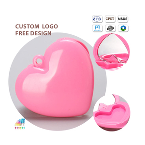 Tùy Chỉnh Palette Blush Nhãn Hiệu Riêng Mỹ Phẩm Tình Yêu Hình Dạng Mới Trang Điểm Blush <span class=keywords><strong>Container</strong></span> Gương Du Lịch Di Động Bột <span class=keywords><strong>Container</strong></span> - Product Image 1