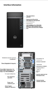 Brand New Spot Goods Brand New I5-14400 8G 512G DELLs Optiplex 7020MT Plus <strong>Computer</strong> Desktop PC for Commercial Use Customizable - Product Image 6