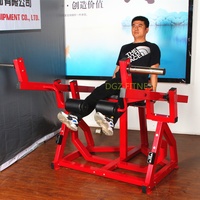 DGZ1615 Équipement de fitness, machine de musculation, machine à charge par plaques, machine d'extension des jambes isolalettes