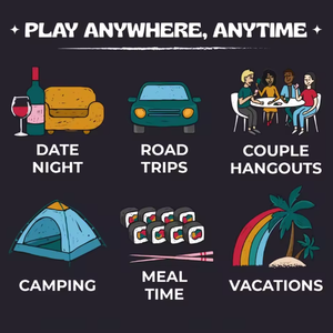 Tarjetas de Conversación Talking Hearts - Juego de Cartas para Parejas para Citas Nocturnas y Aventuras de Viaje, 200 <span class=keywords><strong>Preguntas</strong></span> y 2 Cartas Sorpresa - Product Image 5