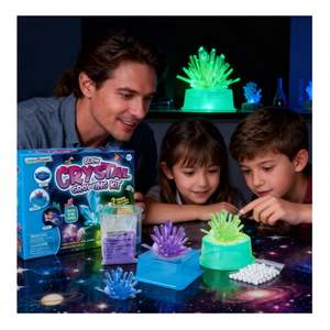 DIY <span class=keywords><strong>Science</strong></span> STEM Kit Éducatif Enfants Laboratoire Jouet Exploration Réactions Chimiques Safe Fun Learning Hands-On Discovery Activity - Product Image 3