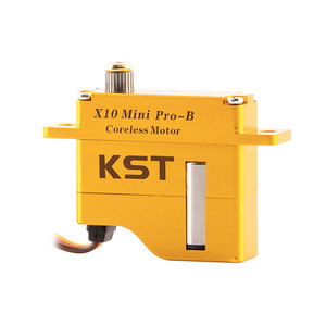 X10 Servo Mini Pro-B 8Kgf ซม. มอเตอร์ไร้แกนโลหะ0.08sec 1520s/333Hz ร่อนการแข่งขันอลูมิเนียม - Product Image 1
