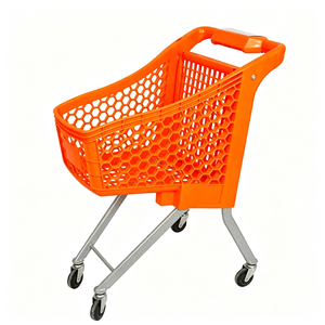 Chariot de courses silencieux pour supermarché, grande capacité 340L, panier en fil métallique, robuste, pour usage commercial et alimentaire, kit d'utilisation - Product Image 2