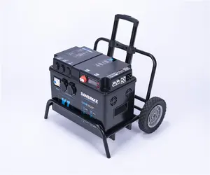 锂电池组dc 5v 9v 12v便携式120v输出发电机300w ac 2000wh太阳能室外发电站