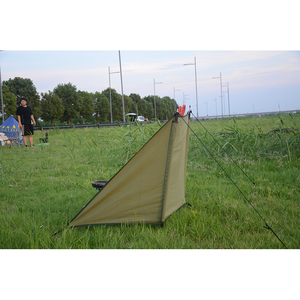 Parabrisas rectangular de lona <span class=keywords><strong>plegable</strong></span> para exteriores, para <span class=keywords><strong>playa</strong></span> rompevientos, Camping, Picnic, personalizado, nuevo - Product Image 4