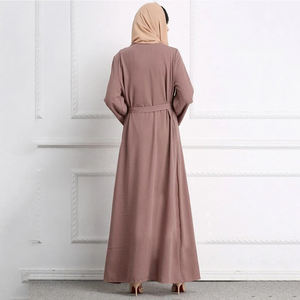 Vestido largo para mujer, estilo Abbaya, para Niñas musulmanas - Product Image 3